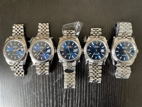 Gen, VSF, Clean, GM and AR, 126334 41mm blue datejust .